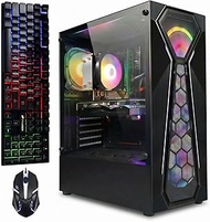 STGAubron Prebuilt Gaming PC, Radeon RX 580 8G, AMD Athlon 3000G 3.5G, 16G DDR4, 512G SSD, WiFi 6, B