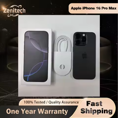 98%New Apple iPhone 16 Pro Max 6.9' 5G LTPO Super Retina XDR OLED Face ID NFC A18Pro Unlocked 256GB 