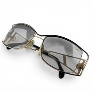 Excellent condition ▲ CAZAL MOD953 LEGENDS Square Aviator Sunglasses, Black & Gold, Size 56⬜︎18, Mad