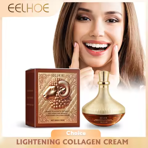 EELHOE Sheep Placenta Moisturizing Face Cream Facial Lift Skin Care Firming Soft Skin Moisture Reple
