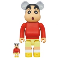 Bearbrick Crayon Shin Chan 400% &amp; 100%