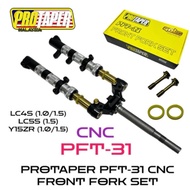 Y15 V1/V2 & Y16 V1 NON ABS & LC135 4S  & LC135 5S PROTAPER PFT-31 PREMIUM FRONT CNC FORK SET (LOWER 