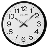 [Powermatic] Seiko QXA563 QXA563K Black Large Size Big Analog Quartz Wall Clock