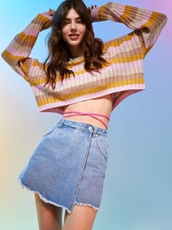 [Pomelo] กางเกงกระโปรงยีนส์ / Denim Skort