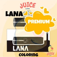 LANA Food Colour PREMIUM tint combined with 2.5 hue GEN 1 accent MATTE highlight and 拉娜 烟弹 烟杆 tone f