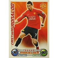 2008 Topps Match Attax Cristiano Ronaldo English Premier League Manchester United