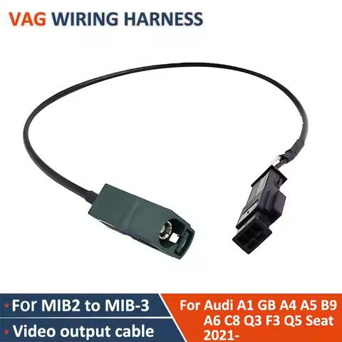 MIB 2 Upgrade MIB3 Wire Harness FOR VW Skoda Audi A4 A5 B9 Q3 F3 Q5 Seat Rear Camera Video Output Sc