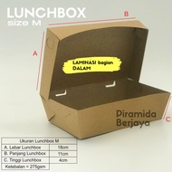 Kraft Paper Lunchbox size M 275gsm