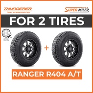 2pcs THUNDERER 265/65R17 RANGER R404 A/T 112T Car Tires
