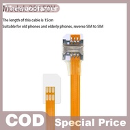 thewoodfamer 2FF SIM Standard Positive Reverse Extension Cord Mobile Phone Signal Extension Cord SIM