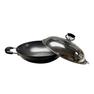 EZ COOK - 中式生鐵雙耳鑊 IH 34CM