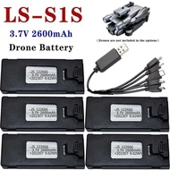 3.7V 2600Mah Drones For Ls-S1s Lithium Accessories Spare Parts RC Drone Or Battery