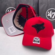 '47 brand Toronto Blue Jays MVP adjustable cap with embroidered logo. Baseball cap.