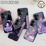 HP SENJACASE SOFTCASE GLASS TYPE 0PP0 RENO 13F NEWEST - Silicone - Glossy Case - Casing - - Latest -