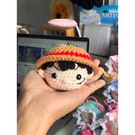 Crochet Luffy One Piece | Keychain Luffy
