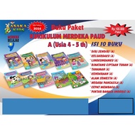 Preschool Kindergarten Books Independent Curriculum Groups A 4-5 and B 5-6 Years Contains 10 Complet