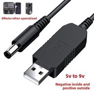 [Over 2 Items] Effect Charging Power Cord boss gt10/gp200 Guitar Module usb Charging Treasure 5V Boo