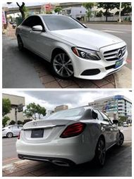 路易SAVE認證，2016年式 BENZ C300 免持鑰使 全景天窗 18吋圈