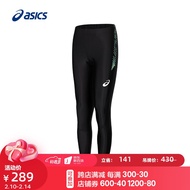 ASICS亚瑟士 男子运动裤舒适田径紧身裤 2091A528-001 黑色 L