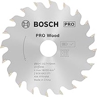 Bosch 2608643071 1 x Circular Saw Blade Optiline Wood, 85 x 15 x 1.1 mm, Number of Teeth 20
