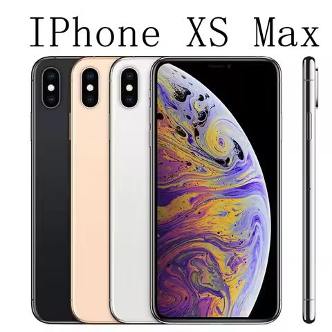 Unlocked Original Apple iPhone XS Max 4G LTE Mobile Phone 5.8" 4GB RAM 64GB/256GB ROM 12MP+7MP CellP