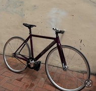 SKREAM 紫色 Fixed Gear 單車
