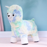 New practical alpaca living room decoration animal chair, shoe changing stool, children's sofa, leis