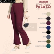 Seluar Palazo Botcut Slimfit MOSS CREPE /  Ladies Bootcut Palazzo Casual Pants - Free Size