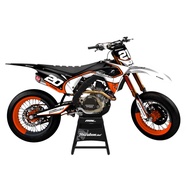 CRF 007 DECAL STICKER