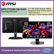 MSI MPG 271URX QD-OLED 27" gaming Monitor 360hz/0.03ms/HDMI/DP/TYPE-C (MO 1107)