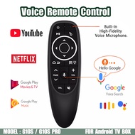 G10S G10S Pro Air Mouse Voice Remote Control 2.4G Wireless  IR Learning for H96 MAX X88 PRO X96 MAX Android TV Box