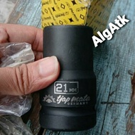Socket deep impact tjap mata 1"x21mm socket wrench