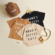 Playdate Tshirt Oversized Tee for Boys Girls Coffee Date