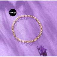 Ring Authentic 750 Gold Cincin Sauh Emas 750 Tulen