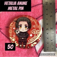 HETALIA ANIME METAL PIN HETALIA ANIME MERCHANDISE
