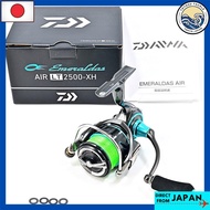 DAIWA 21 EMERALDAS AIR LT 2500-XH Unused, equipped with 200m of Daiwa Dura Sensor X8 PE line (0.8号) 