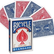 Bicycle Double Back Playing Cards Red&Blue Rider Back Deck Gaff Cards USPCC Poker Collection