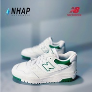 Original 550 New Balance shoes 2023 White green bb550swb