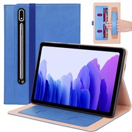 [] Samsung Galaxy Tab S7+ S7 Plus 12.4 Inch Tablet Cover - Premium Lea