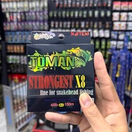 Dù Toman Lk Hòa chuyên câu lure dài 150m New 2023