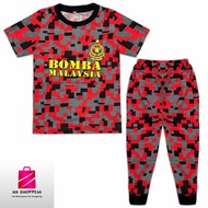 (6M-11Y) BOMBA COTTON Kids Pajamas - Sleepwear Boy Baju Tidur Budak Kanak Lelaki Pakaian Seragam  Sedondon Badan Uniform