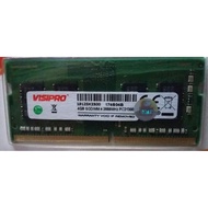 Visipro RAM Sodimm 4GB DDR4 2666MHz