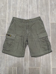 WTAPS JUNGLE 02 SHORTS / COTTON. TWILL 軍綠多袋工裝短褲 size32 x 02