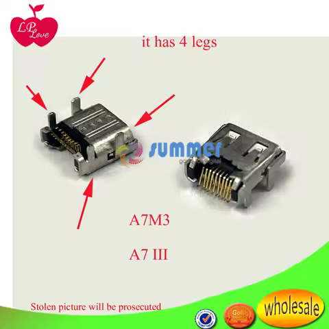 A7 III M3 Micro For Hdmi For Sony A7lll USB Port Camera Repair Parts