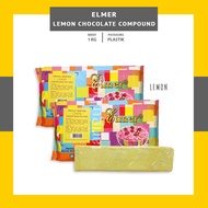 LEMON ELMER COKLAT BATANG - COKLAT WARNA RASA - COKLAT BLOK - CHOCOLATE COMPOUND