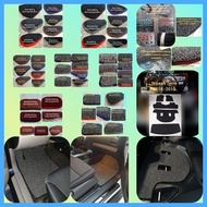 ♗ ✟ ▽ Isuzu Alterra 2006-2019 nomad rubber car mat 1st 2nd rows with piping Alterra custom nomad co