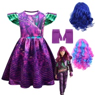 Halloween Descendants Descendants 3 cosplay Girls Flying Sleeve Skirt A-Line Skirt 81051