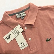 Pink Collar SHIRT // Men's Plain POLO SHIRT // LOGO Collar SHIRT