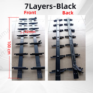 8Layers Blade Daun Black Silver Brown Color Window Naco Metal Louvres / Nako Tingkap / Louver Window