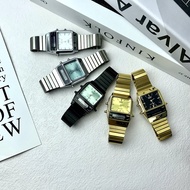 Casio AQ-800EC Retro Quartz Small Square Watch Fashionable and Simple Small Square Couple Watch